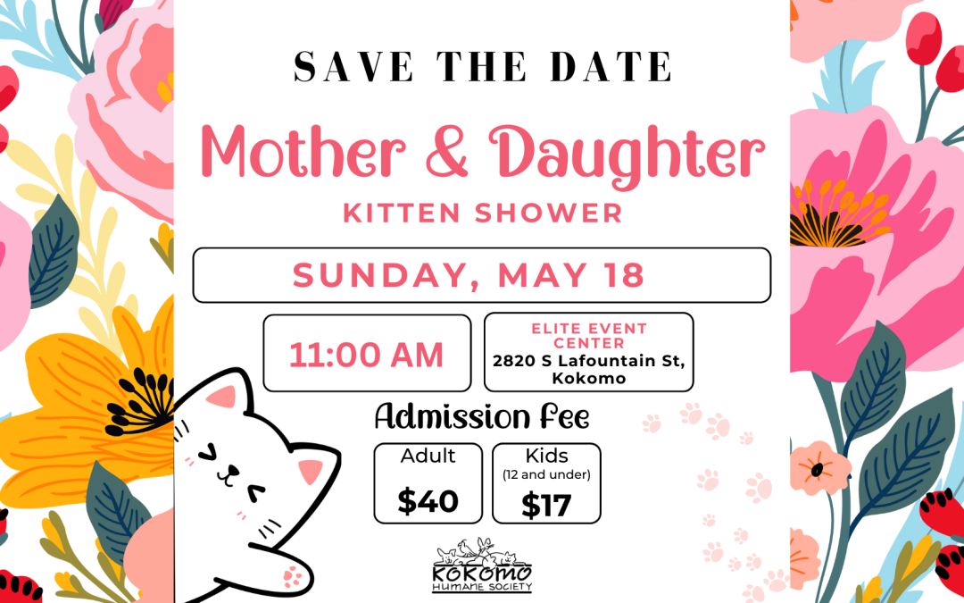 Join us for our 2025 Mother & Daughter Brunch Kitten Shower!